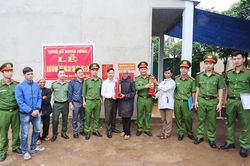 Chư Păh: Ra mắt mô hình 'Điểm chữa cháy công cộng làng' đầu tiên của tỉnh