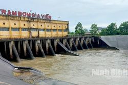 Gia Viễn, phòng chống ngập úng do ảnh hưởng bão số 2