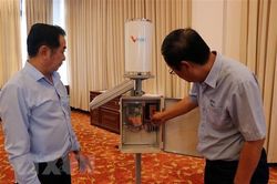Bàn giao 151 trạm đo mưa tự động, liên tục