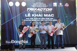 Hào hứng cuộc thi 3 môn phối hợp đầu tiên tại Đồng Nai 2022