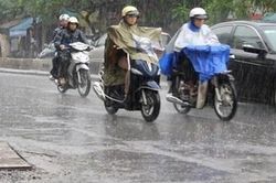 Bắc Bộ mưa rào và dông