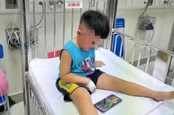 Bé trai 3,5 tuổi nghi bị bạo hành ở Hà Nam phải nhập viện cấp cứu, đã qua nguy kịch