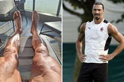 Ibrahimovic khoe đôi chân gân guốc chỉ 11 tuần sau khi phẫu thuật