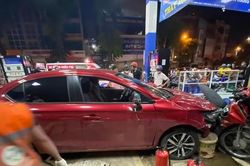 Khởi tố vụ án 'xe điên' lao vào cây xăng khiến 8 người bị thương