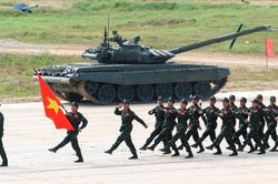 Hình ảnh: Đoàn Việt Nam tham dự khai mạc Army Games 2022