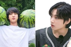 BTS luôn tỏ ra 'kém miếng khó chịu' khi Jin tặng quà ai đó trong nhóm