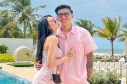 Khoảnh khắc tình tứ của cặp trai tài gái sắc Doãn Hải My - Đoàn Văn Hậu