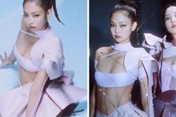 Dân mạng tranh cãi về trang phục 'hở bạo' của Jennie (BlackPink)
