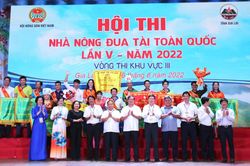 Hội thi nhà nông đua tài toàn quốc khu vực III: Đoàn Gia Lai giành giải nhì bảng F