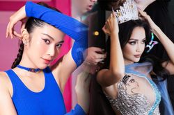 Lệ Nam không cần vương miện vẫn ngồi ghế giám khảo 'ngang hàng' với Hoa hậu Ngọc Châu