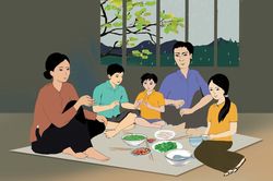 Nhớ món cá cơm khô của mẹ