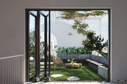 Ngôi nhà tràn đầy sắc xanh của hoa lá, giảm bớt khói bụi đô thị