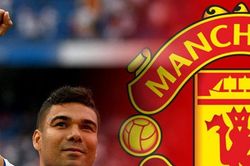 Casemiro chờ kiểm tra y tế tại Man United