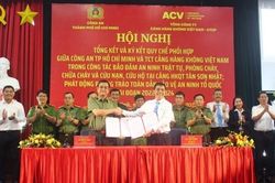 Phối hợp bảo đảm ANTT tại Cảng Hàng không quốc tế Tân Sơn Nhất