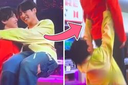 Sao Jimin và Jungkook BTS lại cứ thích bế cõng nhau?