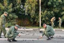 Con gái nhà triết học Nga tử vong trong tai nạn nghi đánh bom xe