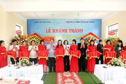 Khánh thành nhà hiệu bộ và các công trình phụ trợ trường THCS Yên Nhân