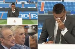 Casemiro rơi nước mắt trong buổi lễ chia tay Real để sang Man United