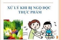 Các bước sơ cứu khi bị ngộ độc thực phẩm