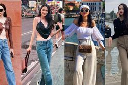 Thời trang xuống phố của Hoa hậu Hương Giang: Thanh lịch, cá tính đến khéo léo khoe cơ bụng săn chắc