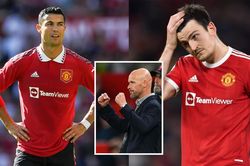 Ten Hag giải thích lí do Ronaldo và Maguire ngồi dự bị trong trận gặp Liverpool