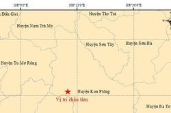 Quảng Nam: Ghi nhận một trận động đất có cường độ rung lắc lớn nhất từ trước đến nay