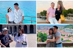 Kỳ nghỉ nước ngoài hâm nóng tình cảm của các cặp đôi sao Việt