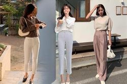 3 kiểu quần trẻ trung hơn hẳn quần âu đen, giúp nâng cấp style công sở