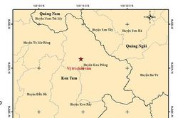 Động đất liên tiếp làm rung lắc cả Kon Tum, hé lộ nguyên nhân ban đầu