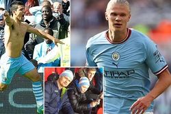Haaland đã ở đâu, làm gì khi Man City vô địch Ngoại hạng Anh năm 2012?