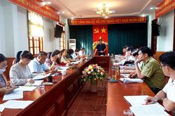 Đoàn giám sát HĐND tỉnh làm việc thống nhất báo cáo trồng, quản lý rừng giai đoạn 2017-2021