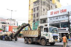 Sửa chữa 84 điểm hư hỏng mặt đường Quốc lộ 1 đoạn từ huyện Gio Linh đến thị xã Quảng Trị