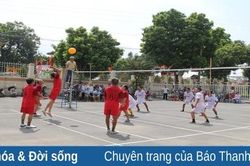 Sôi nổi Giải bóng chuyền hơi người cao tuổi huyện Nông Cống 2022