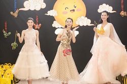 Top 3 Miss World Vietnam 2022 hóa chị Hằng xinh đẹp trong chuyến từ thiện đầu tiên sau đăng quang