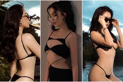 Ngọc Trinh khoe ảnh bikini siêu nhỏ, áp đảo loạt mỹ nhân thế hệ Gen Z