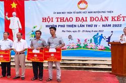 Phú Thiện: Bế mạc Hội thao Đại đoàn lần thứ IV-năm 2022.