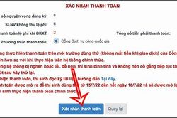 Những lỗi thường gặp và cách khắc phục khi nộp phí xét tuyển đại học 2022