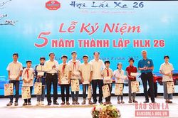 Kỷ niệm 5 năm Ngày thành lập Hội Lái xe 26 Sơn La