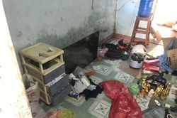 Bên trong phòng trọ chứa vật tâm linh liên quan 2 bộ xương khô trong rừng