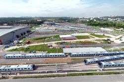 TP Hồ Chí Minh: Chuẩn bị vận hành thử nghiệm tàu metro Bến Thành - Suối Tiên