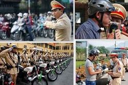 Cảnh sát giao thông tăng cường công tác bảo đảm trật tự, an toàn giao thông dịp lễ 2-9