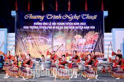 Hàm Yên khai trương tuyến phố đi bộ và chợ đêm