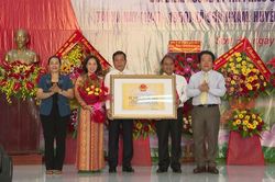 Địa điểm xưởng in tín phiếu Liên khu V tại Xà Nay được công nhận là Di tích lịch sử quốc gia