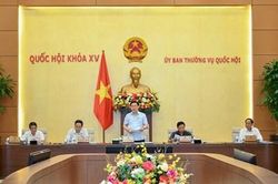 Bế mạc phiên họp bất thường tháng 8 của Ủy ban Thường vụ Quốc hội