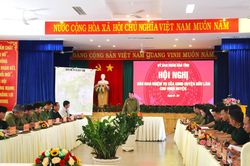 Bảo Lâm: Tổ chức diễn tập khu vực phòng thủ thiết quân luật
