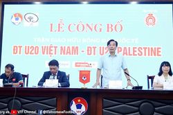 HLV U20 Việt Nam háo hức vì sắp gặp U20 Palestine