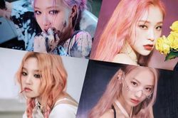Twice, Blackpink và dàn nữ thần K-pop đẹp 'chất' trong mái tóc hồng