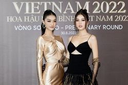 Thảm đỏ sơ khảo Miss Grand Vietnam 2022: Á hậu Kiều Loan, Ngọc Thảo đọ sắc vóc nóng bỏng