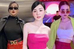 Dàn sao nữ 'vũ trụ VTV' diện áo ôm: Phương Oanh 'nóng bỏng tay', Huyền Lizzie 'hack tuổi' trẻ trung