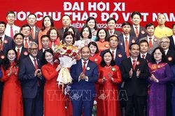 Bà Bùi Thị Hòa được bầu giữ chức Chủ tịch Hội Chữ thập đỏ Việt Nam lần thứ XI, nhiệm kỳ 2022-2027
